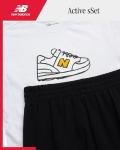 New Balance Boys 2-Piece Graphic Tee and Joggers