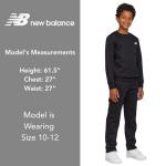 New Balance Boys' Soft Fleece Sweatshirt and Pants Set
