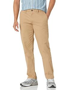 Men's Stretch Chino Pants in Dark Khaki