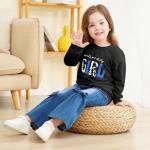 Toddler Girl Sweatshirt & Flare Jeans Outfit Set