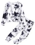 Arshiner Girls Tie Dye Outfit Set for Ages 9-10