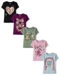 Kids' Assorted Graphic T-Shirts 5-Pack