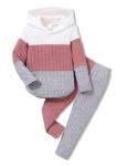 Doresbebe Girls Cozy Hoodie and Leggings Set