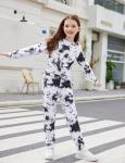 Arshiner Girls Tie Dye Outfit Set for Ages 9-10