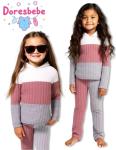 Doresbebe Girls Cozy Hoodie and Leggings Set