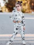 Arshiner Girls Tie Dye Outfit Set for Ages 9-10