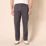 Men's Charcoal Straight-Fit Wrinkle-Resistant Chino Pants