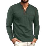 Sailwind Men's Long Sleeve Casual Henley Shirt