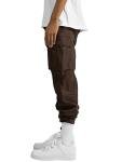 Men's Brown Cargo Pants for Casual Hiking