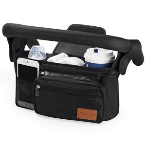 Momcozy Universal Stroller Organizer with Cup Holder