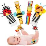 Infinno Baby Rattle Socks and Foot Finder Set