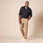 Men's Athletic-Fit Stretch Chino Pant, Mushroom Brown