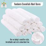 Cute Castle 12 Pack Soft Cotton Baby Burp Cloths