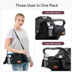 Momcozy Universal Stroller Organizer with Cup Holder