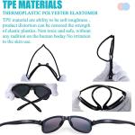Flexible Polarized Baby Sunglasses with Strap 0-12 Months