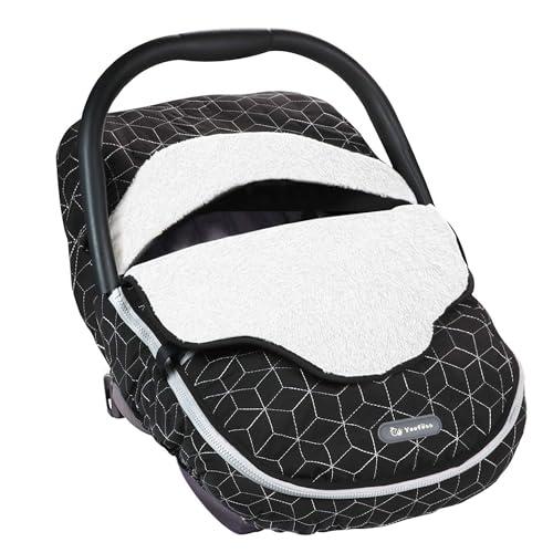 Yoofoss Plush Baby Car Seat Cover for Winter