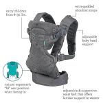 Infantino 4-in-1 Ergonomic Baby Carrier - Gray