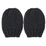 Warm Knitted Beanie Hat and Gloves Set for Babies