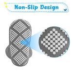 Cozy Grey Fleece Baby Booties for 6-12 Months