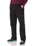 Black Stretch Cargo Pants - Relaxed Fit, 34W x 34L
