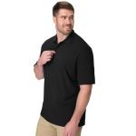Hanes Men's Black X-Temp FreshIQ Polo, XXL