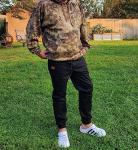 JMIERR Men's Casual Cotton Joggers with Pockets