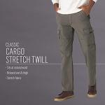 Black Stretch Cargo Pants - Relaxed Fit, 34W x 34L