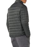 Men's Lightweight Water-Resistant Puffer Jacket, Dark Grey