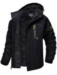 Men's Warm Fleece Hooded Winter Jacket