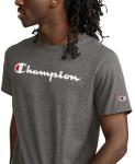Champion Men's Classic Script Logo T-Shirt - Large