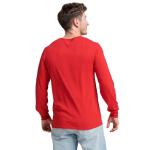 Russell Athletic Men’s Long Sleeve Cotton Tee - Red