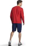 Russell Athletic Men’s Long Sleeve Cotton Tee - Red