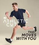 Men's Moisture-Wicking Gym T-Shirts 4 Pack