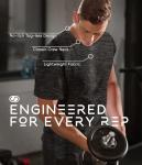 Men's Moisture-Wicking Gym T-Shirts 4 Pack