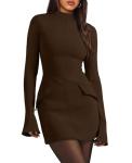 Elegant Long Sleeve Winter Dress for Women