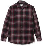 Men's Long-Sleeve Flannel Shirt in Plaid