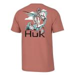 HUK Men's Quick-Dry Fishing Tee - Fletch N Bones