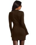 Elegant Long Sleeve Winter Dress for Women
