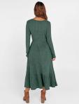 ANRABESS Women's Green Long Sleeve Midi Dress