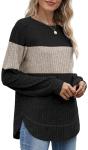 OFEEFAN Trendy Long Sleeve Sweaters for Women