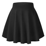 Urban CoCo Women's Stretchy Flared Mini Skater Skirt