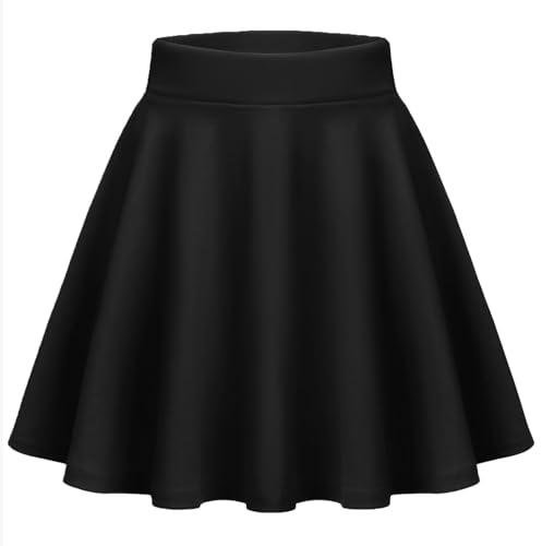 Zeagoo Women’s Black Pleated Mini Skirt