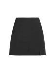 CIDER High Waist Black Mini A-Line Skirt