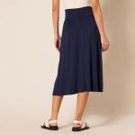 Navy Midi Length Skirt for Women by Amazon Essentials