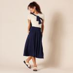 Navy Midi Length Skirt for Women by Amazon Essentials