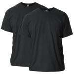 Gildan Ultra Cotton Black T-Shirt 2-Pack, 4X-Large