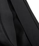 Amy Babe Women's Black Satin High Waist Midi Skirt