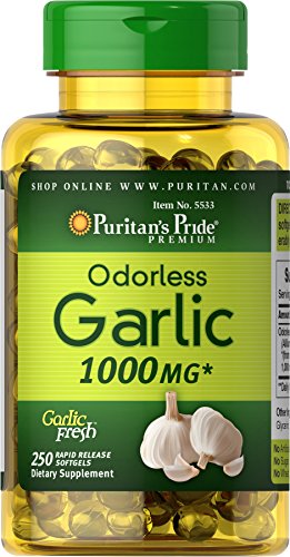 Garlic 1000 mg softgels, 250 count