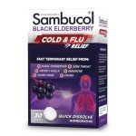 Black Elderberry Cold and Flu Relief Tablets, 30 Count