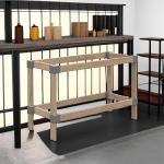 Heavyweight 2' x 4' Do-It-Yourself Workbench Kit,Gray